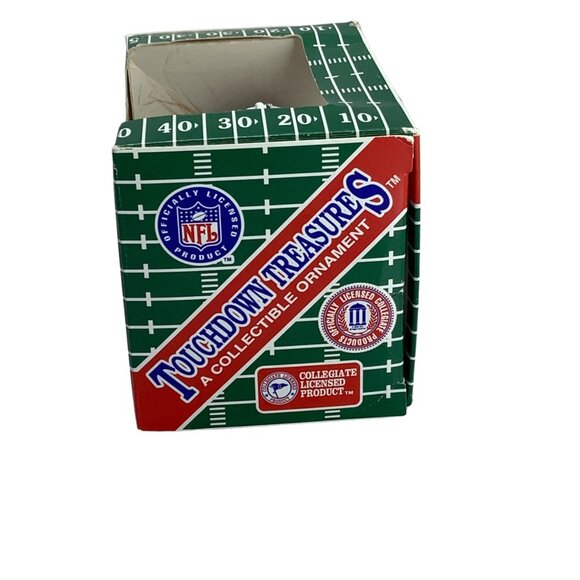 The Ohio State Football Christmas Ornament Touchdown Treasures Topperscot 3.5" - Picture 2 of 5